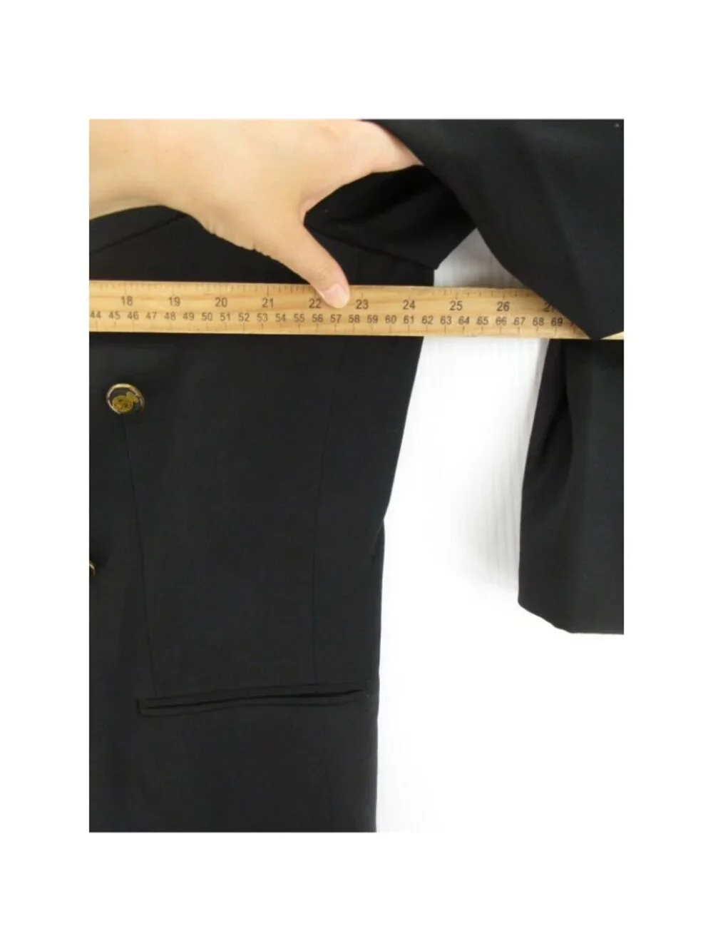 VINTAGE Zanetti Sport Coat L Blazer Double Breasted Dinner